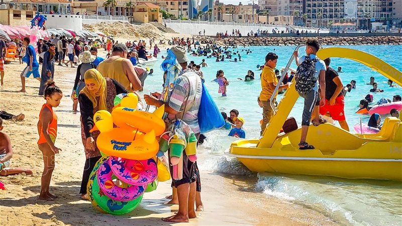 شواطئ مطروح اليوم