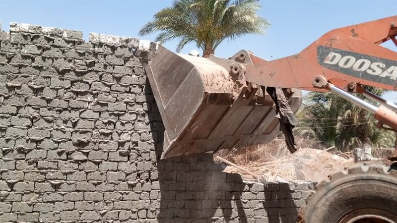 حملة إزالة بأسيوط