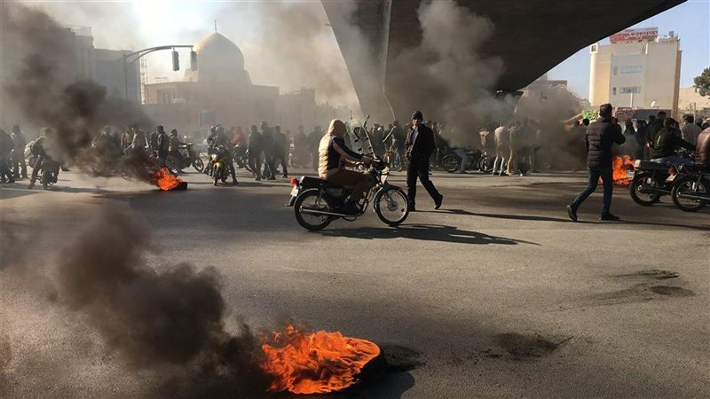 احتجاجات في ايران