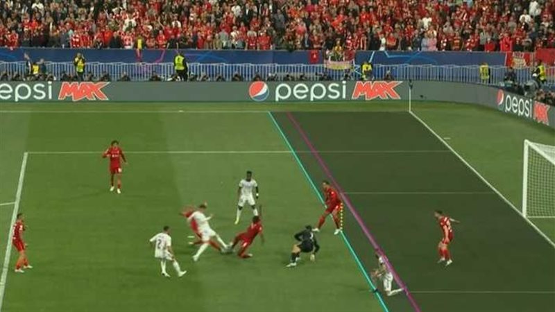 هدف ريال مدريد الملغي