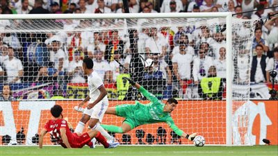 كورتوا أفضل لاعب في مباراة نهائي دوري أبطال أوروبا 