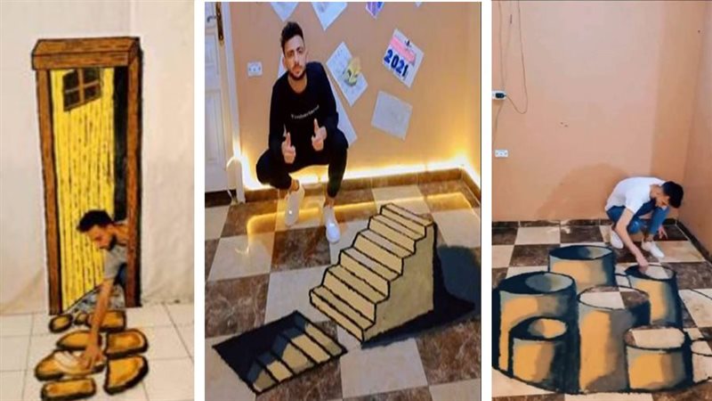 مجدي سعد فنان ثلاثي