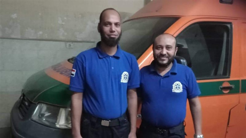 طاقم الاسعاف