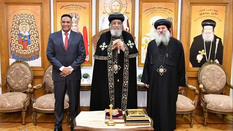 البابا تواضروس يستقبل