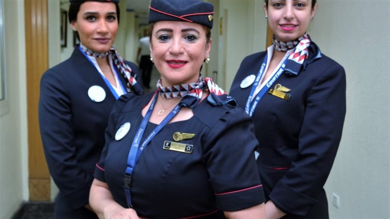 مضيفات مصر للطيران