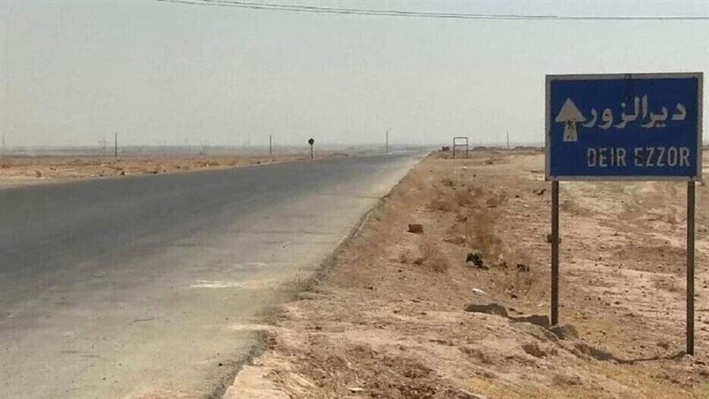 طريق دير الزور في