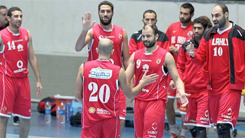 رجال سلة الأهلى