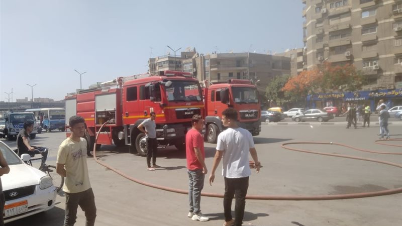 إخماد حريق