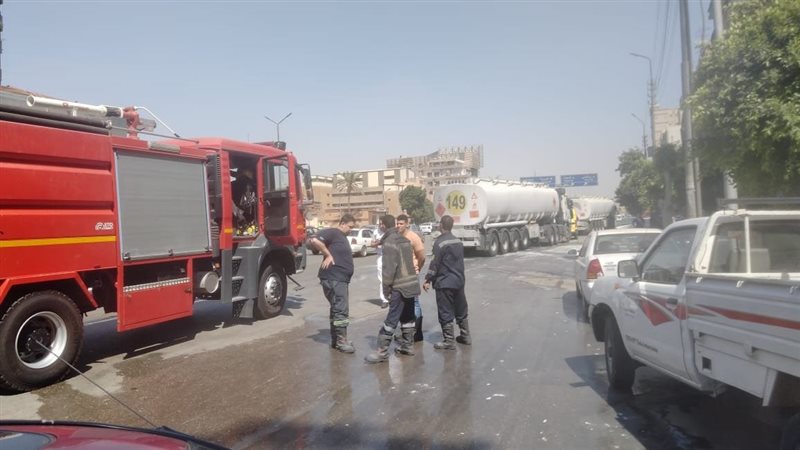 حريق سيارة