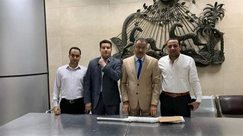 المضبوطات بحوزة رجال