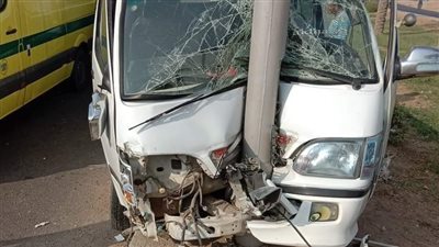 إصابة 5 أشخاص في حادث تصادم بالمنوفية