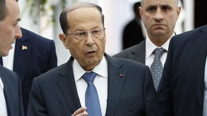 الرئيس اللبناني المنتهية