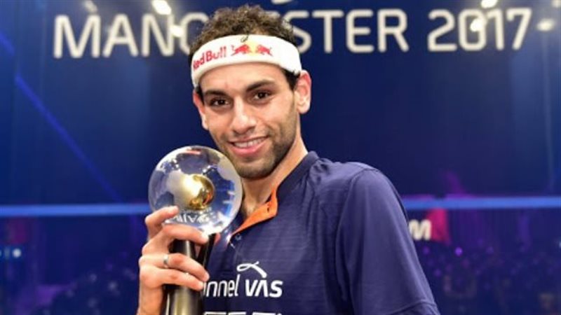 لاعب الاسكواش محمد