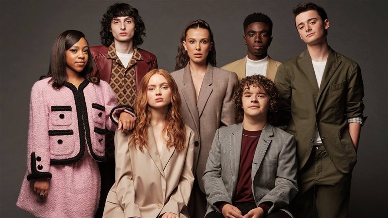أبطال Stranger Things