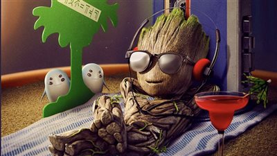 الملصق الدعائي الأول لمسلسل مارفل القصير I Am Groot 