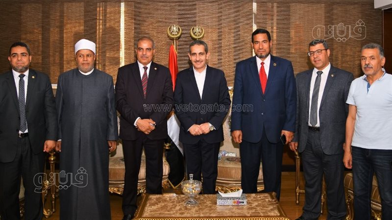 محافظ الغربية ورئيس