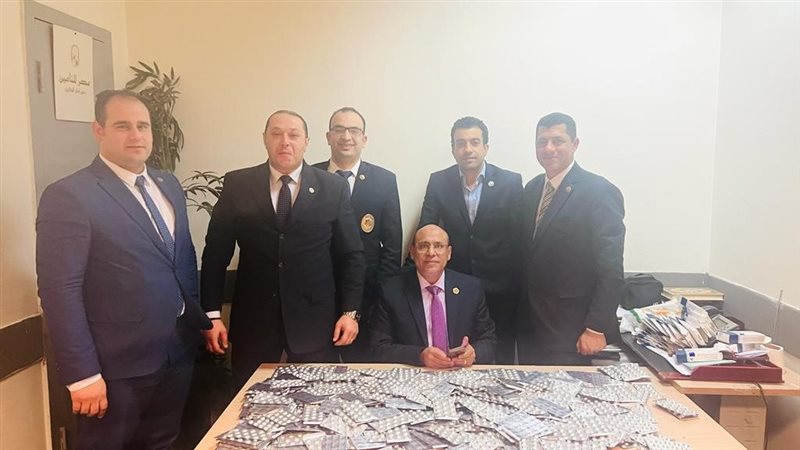 المضبوطات بحوزة جمارك