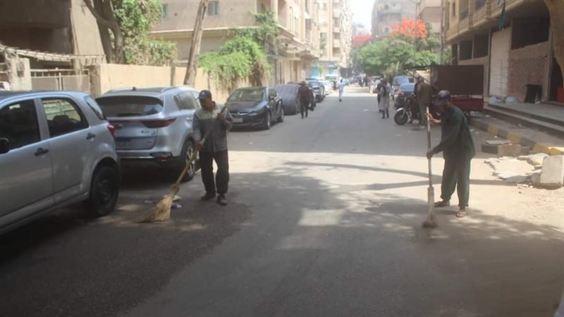 حملة نظافة في الجيزة