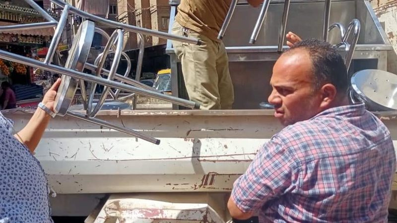 حملة إشغالات بالجيزة