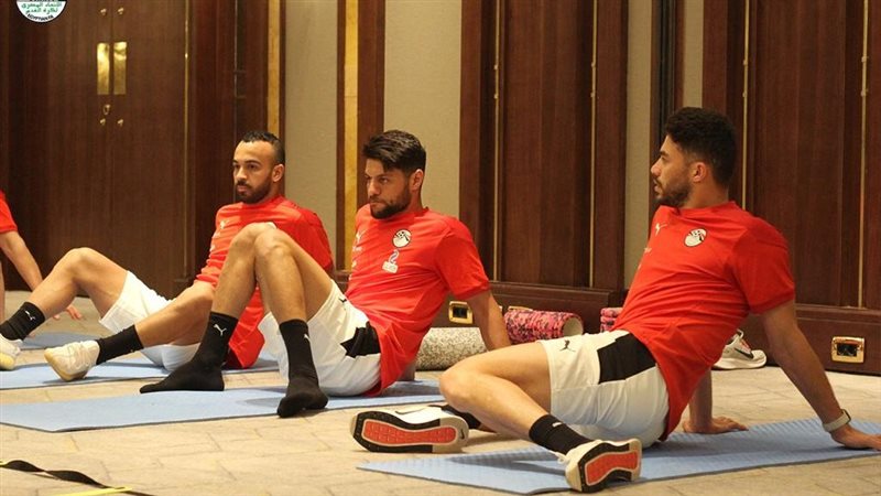 منتخب مصر يتدرب في