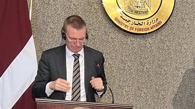 سامح شكري: ناقشت أزمة سد النهضة مع وزير خارجية لاتفيا 