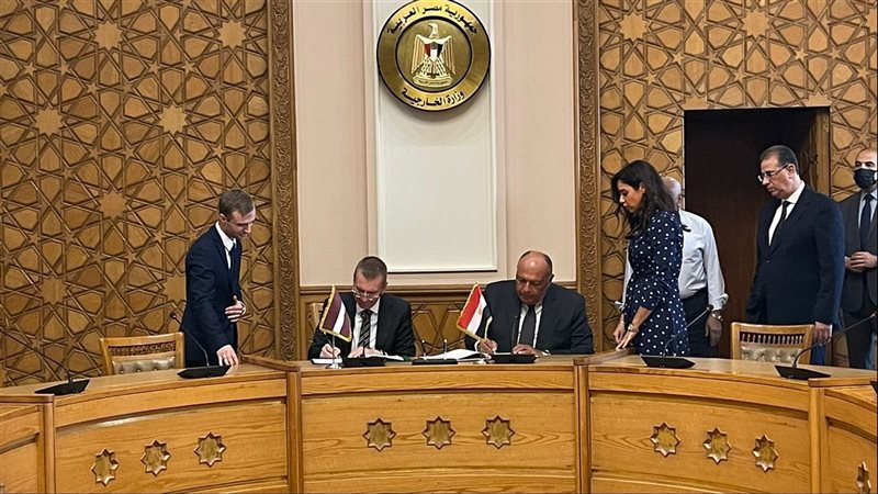 سامح شكرى ووزير خارجية
