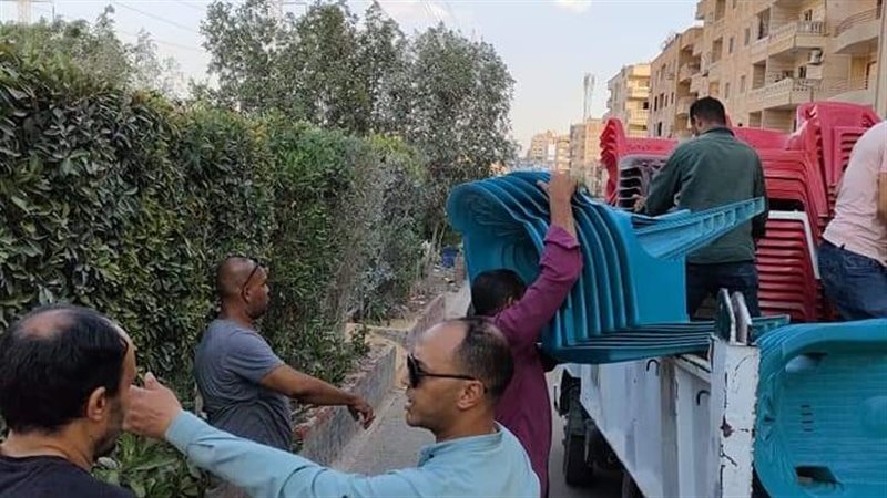 حملة إشغالات بالجيزة