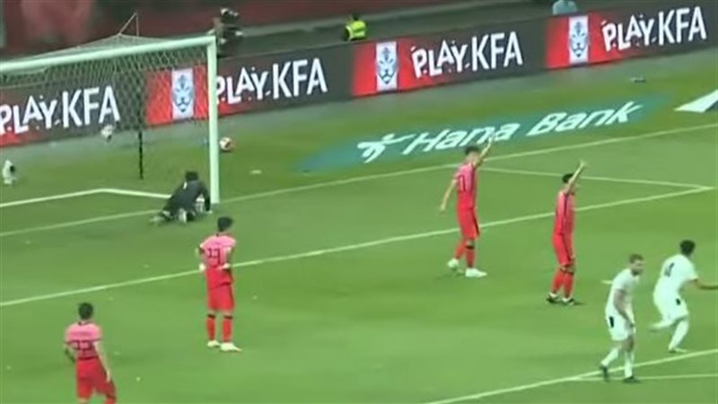 هدف مصر في  كوريا