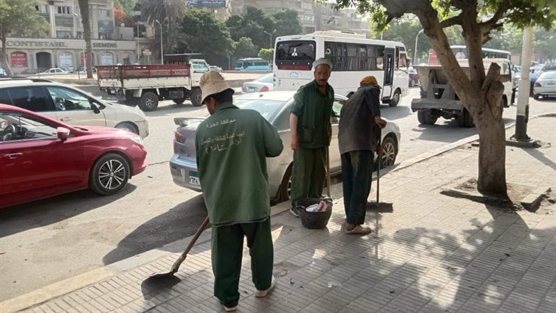 حملة نظافة في الجيزة