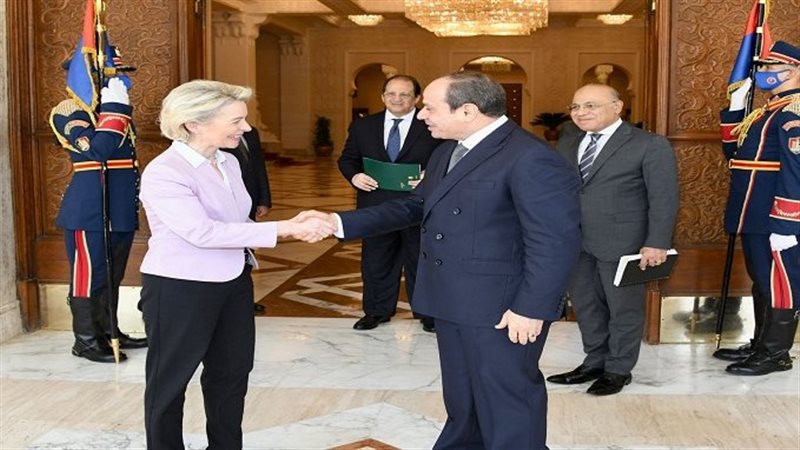 الرئيس السيسي ورئيسة