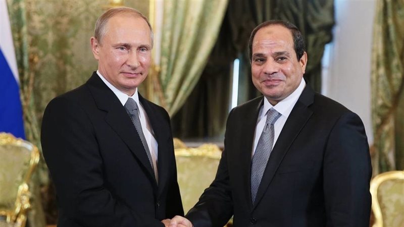 الرئيس السيسي وبوتين