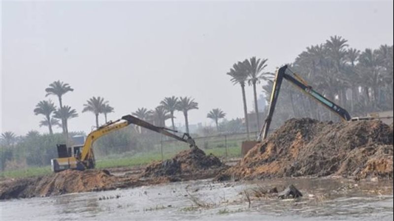 ازالة تعديات المجاري