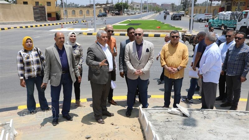 محافظ بني سويف يتفقد
