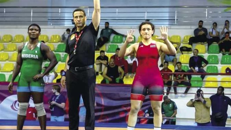 منتخب المصارعة