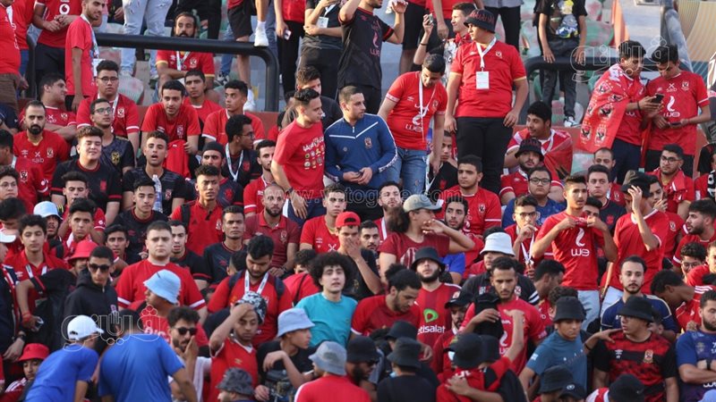 جمهور الأهلي في مدرجات
