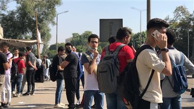بث مباشر |ارتياح وفرح بين طلاب الثانوية العامة بالبحيرة