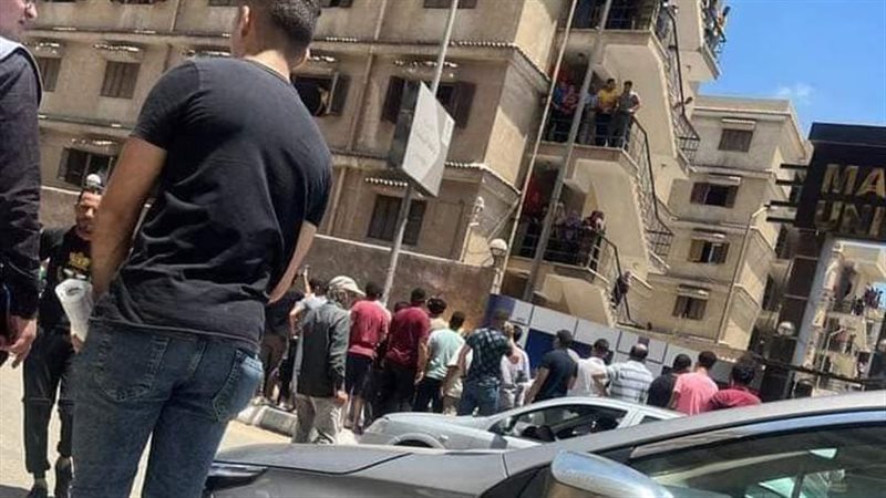 جانب من موقع الحادث