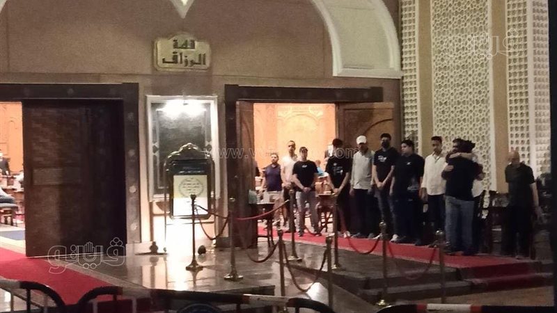 عزاء والد الفنان