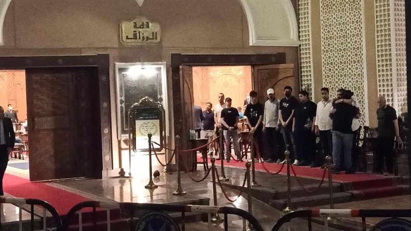 عزاء والد الفنان