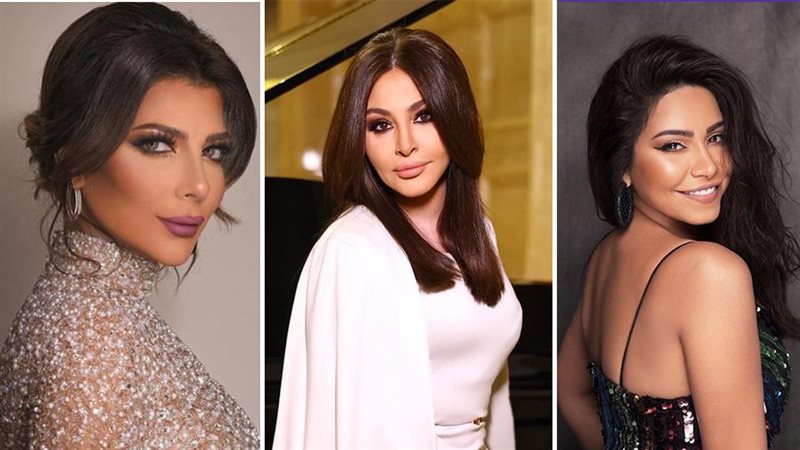 شيرين وإليسا واصالة