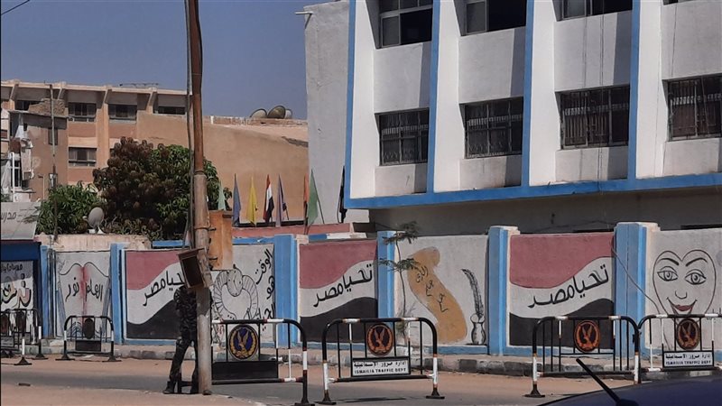 جانب من محيط اللجان