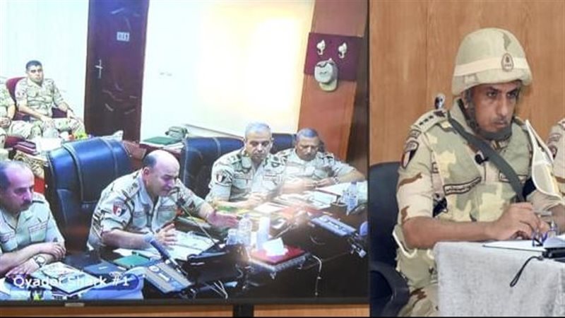 رئيس الأركان يشهد