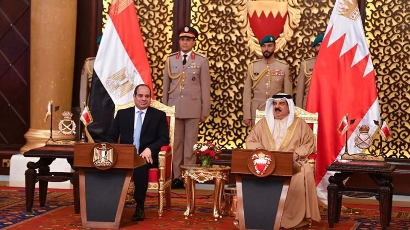 الرئيس السيسي وملك