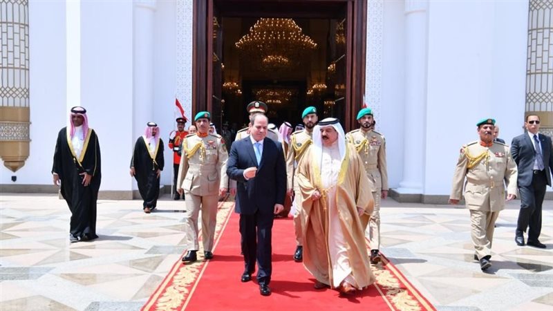 الرئيس السيسي وملك