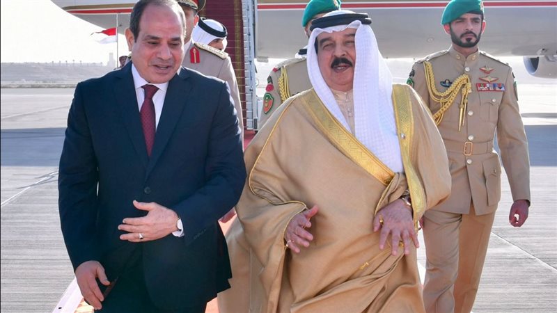 الرئيس السيسي وملك