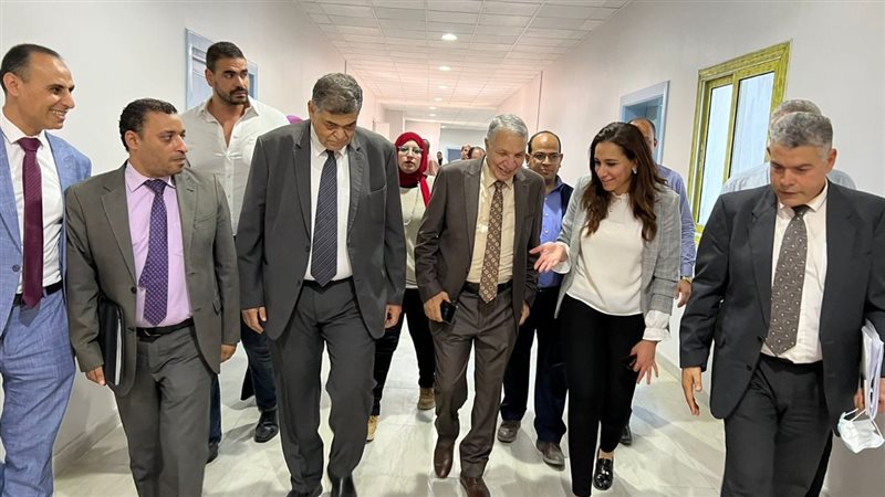 وفد مجلس النواب يتفقد
