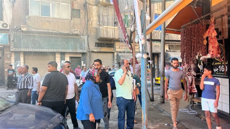 حملة على شوادر الجزارين