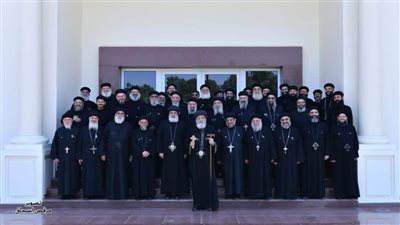 البابا تواضروس يلتقي كهنة قطاع حدائق القبة