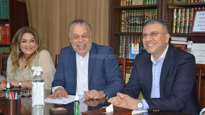 أشرف زكي وعمرو الليثي