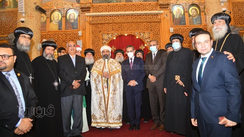 مراسم تنصيب الأنبا